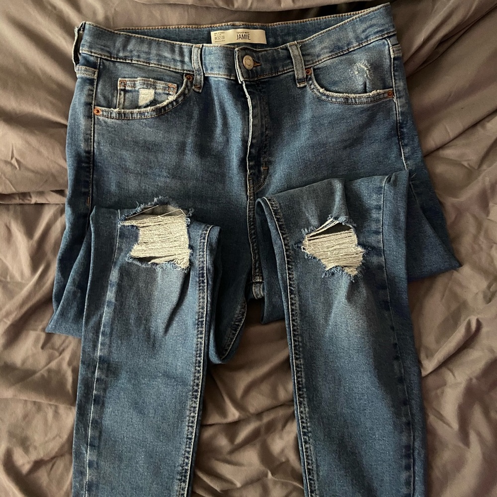 topshop jamie jeans